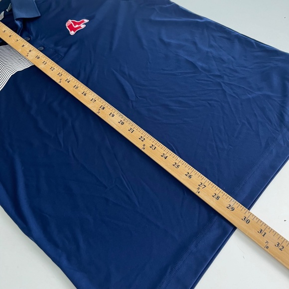 C-Buk Cutter & Buck x Boston Red Sox Performance Stretch Polo Shirt Mens Large - Picture 7 of 8